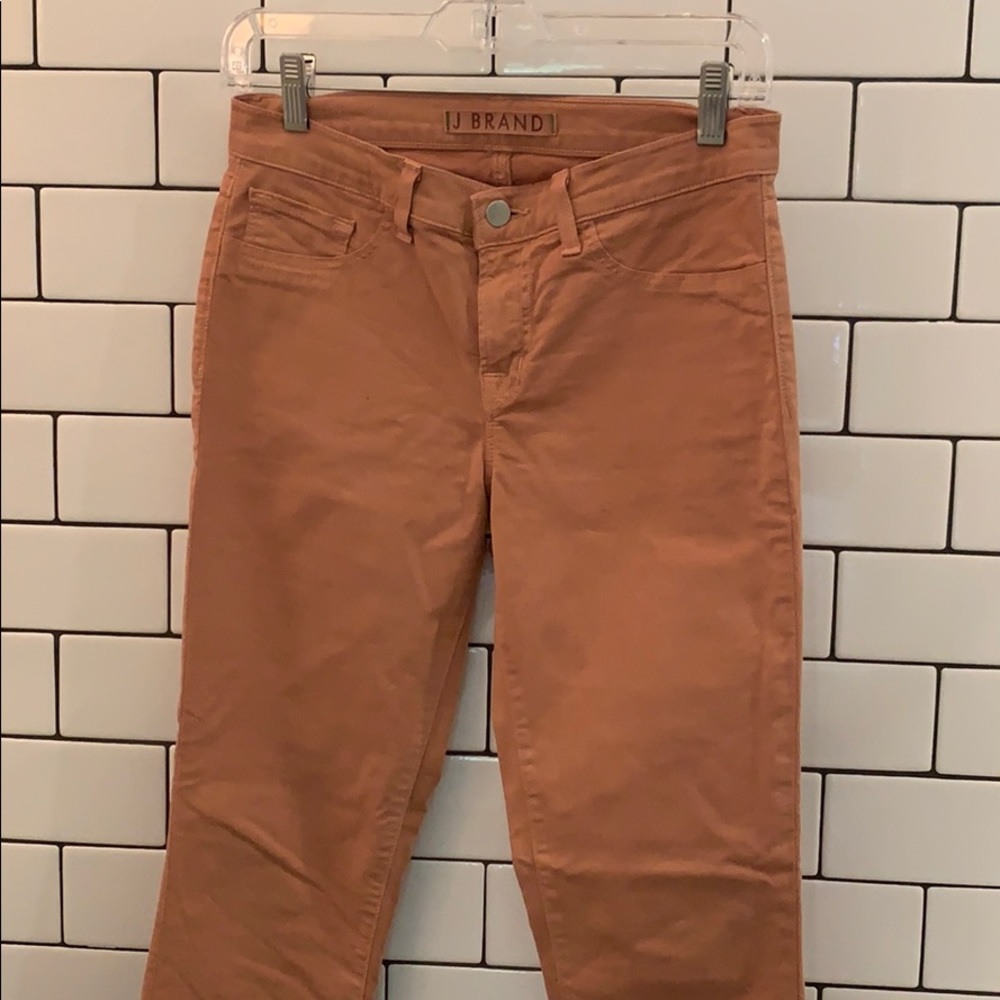 J Brand Skinny Jeans-27 Light Peach/Coral